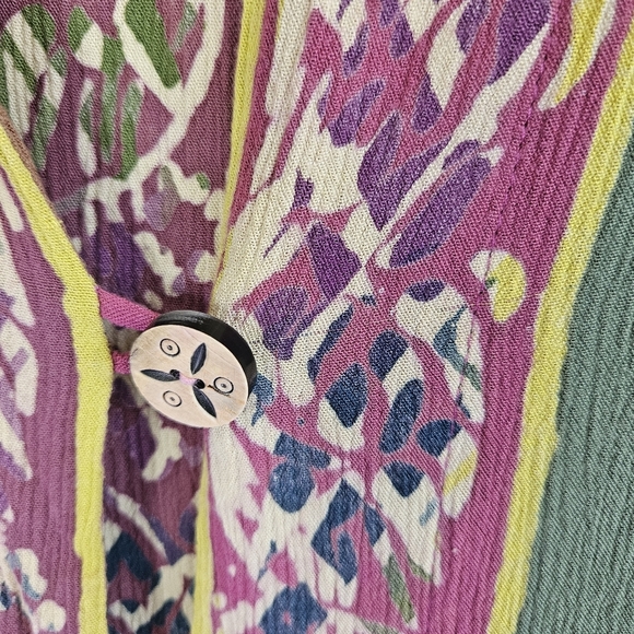 Soft Surroundings Multicolor Boho Cardigan Women's Top, Size XS (Oversize) - Picture 8 of 8